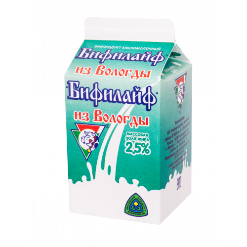 Биопродукт кисломолочный "Бифилайф" 470г